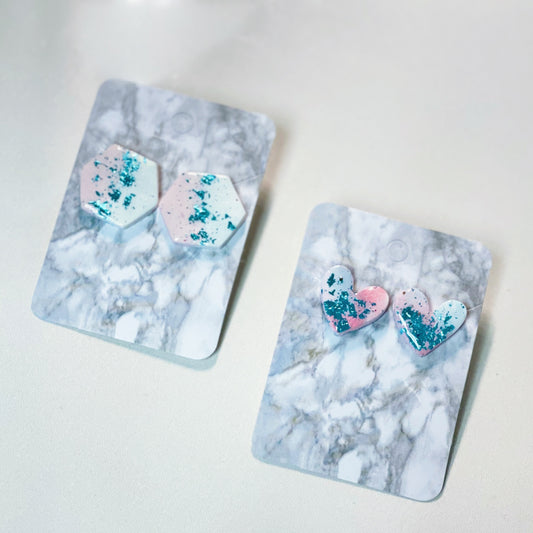 Cotton Candy Earrings $18